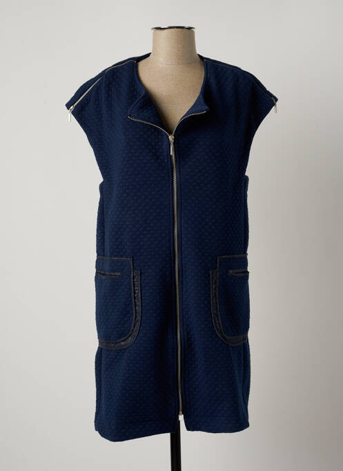 Rochie midi albastru ARELINE femeie