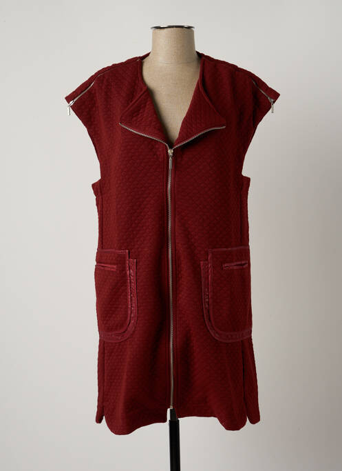 Rochie midi roșu ARELINE femeie