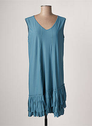 Rochie midi albastru ARELINE femeie