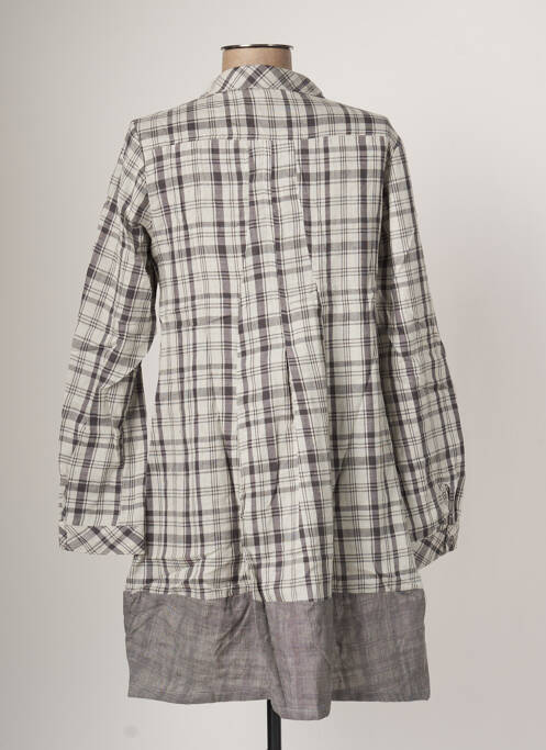 Rochie midi gri ARELINE femeie