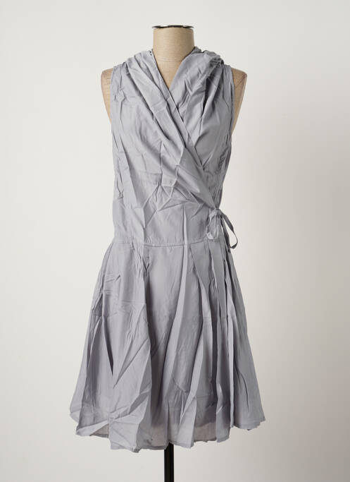 Rochie midi gri ARELINE femeie