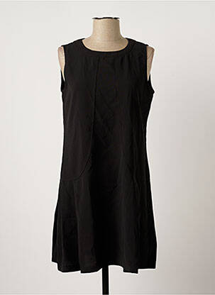 Rochie scurtă fără mâneci fără mâneci negru ARELINE femeie