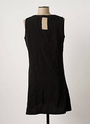 Rochie scurtă fără mâneci fără mâneci negru ARELINE femeie