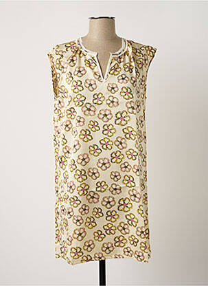 Rochie scurtă bej ARELINE femeie