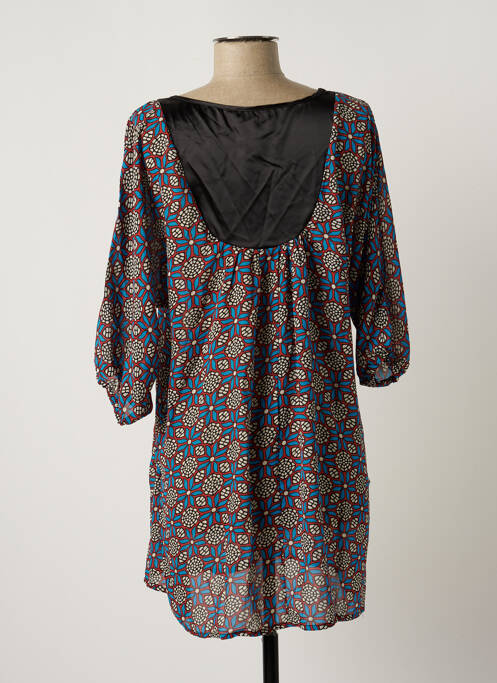 Tunică mâneci scurte albastru ARELINE femeie