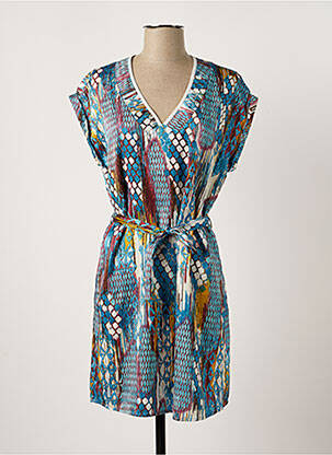 Rochie scurtă albastru ARELINE femeie