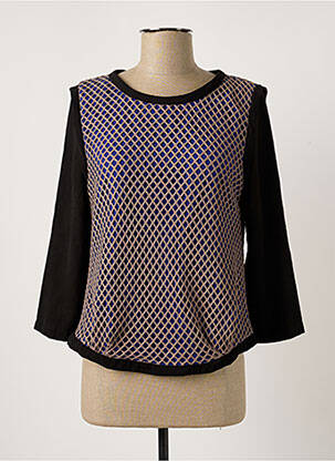 Top negru ARELINE femeie