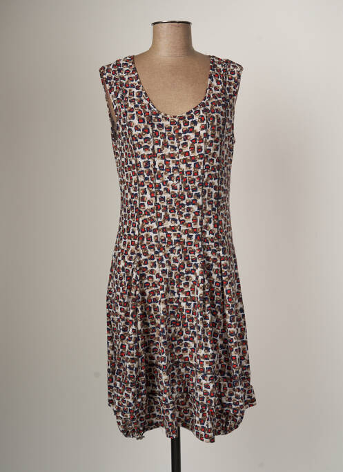 Rochie midi portocaliu ARELINE femeie