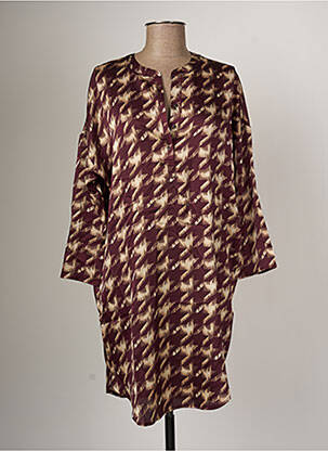 Rochie scurtă violet ARELINE femeie