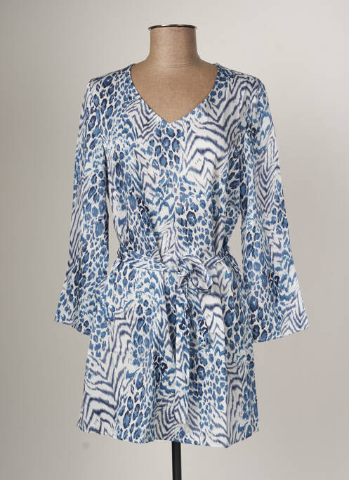 Rochie scurtă albastru ARELINE femeie