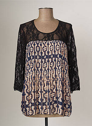 Top negru ARELINE femeie