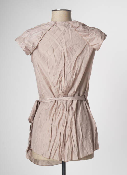 Cardigan petrecut maro ARELINE femeie