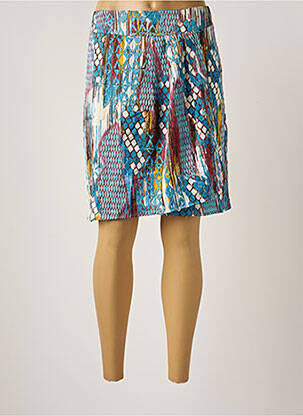 Fustă midi albastru ARELINE femeie