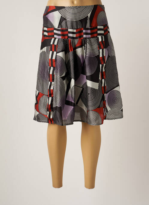 Fustă midi gri ARELINE femeie