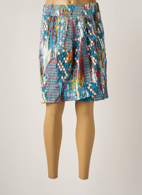 Fustă midi albastru ARELINE femeie