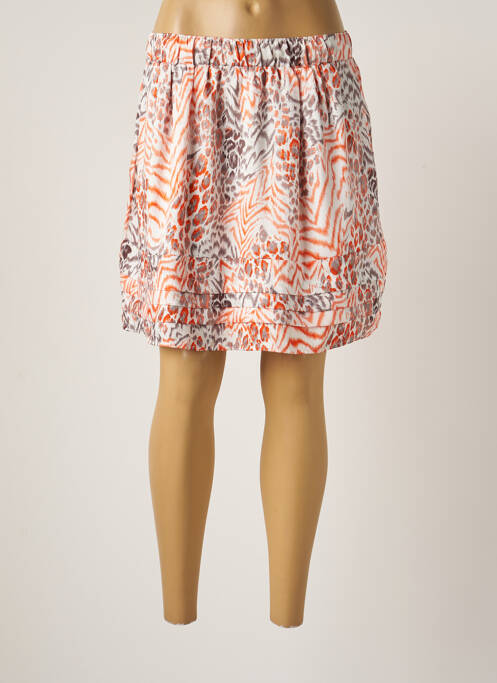 Fustă midi portocaliu ARELINE femeie