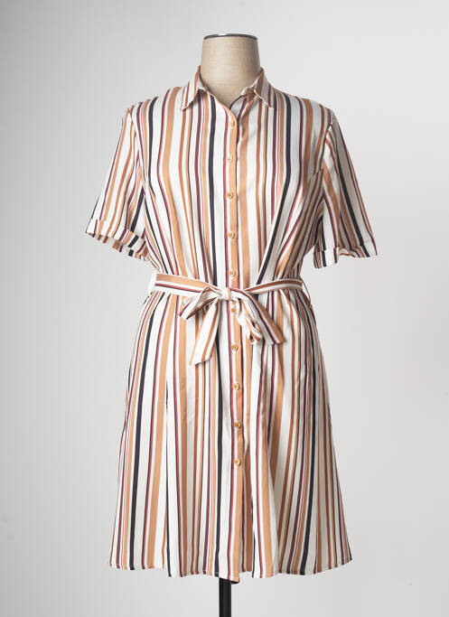 Rochie midi maro DIVILUNE femeie