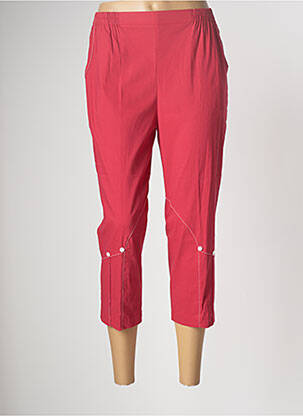 Pantalon trei sferturi roșu GEVANA femeie