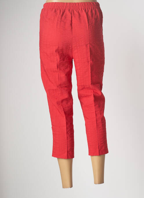 Pantalon trei sferturi roșu GEVANA femeie