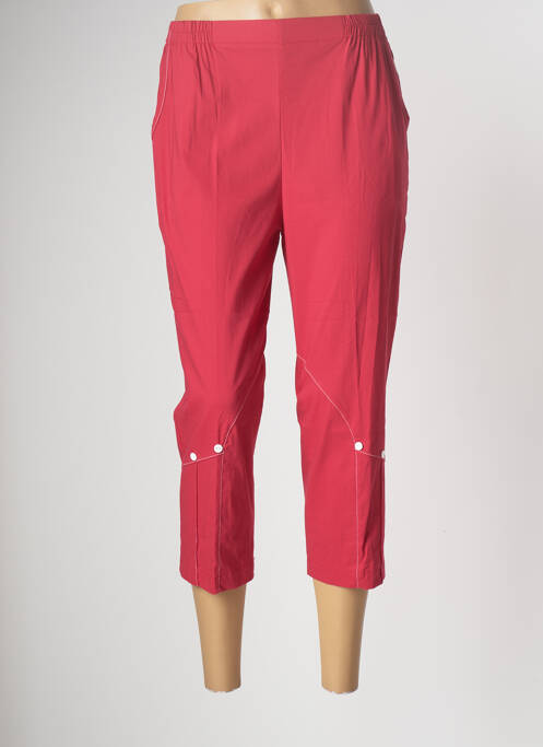 Pantalon trei sferturi roșu GEVANA femeie