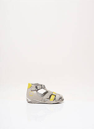 Sandale/Pantofi decupați gri LITTLE MARY băiat