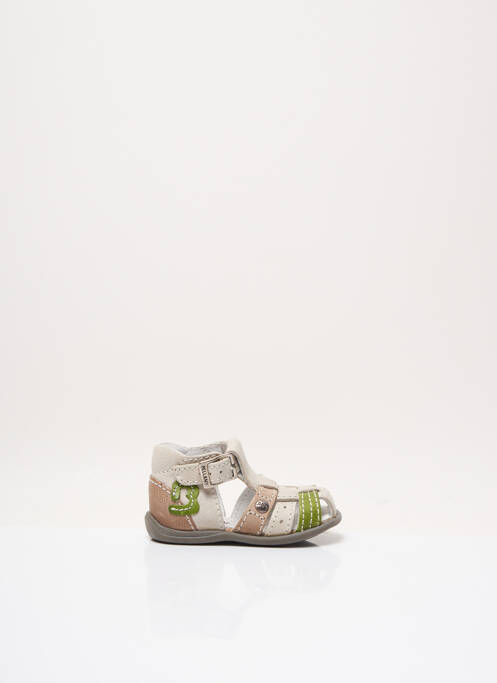 Sandale/Pantofi decupați verde BELLAMY băiat