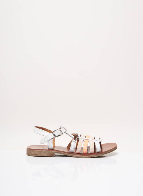 Sandale/Pantofi decupați portocaliu GBB fată