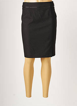 Fustă midi negru JULIE GUERLANDE femeie