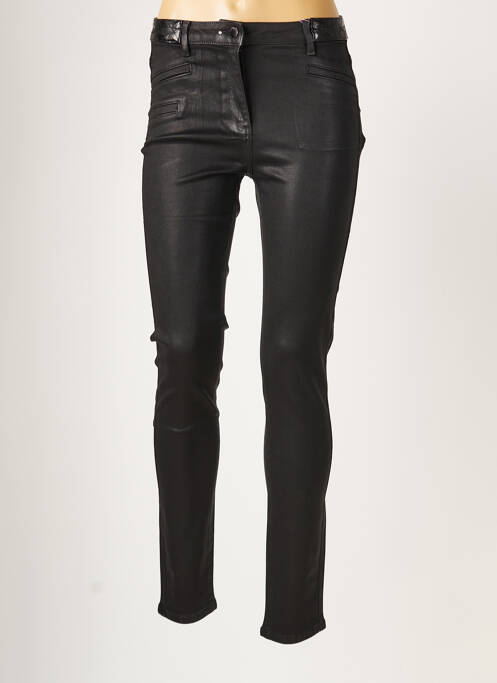 Pantalon slim negru JULIE GUERLANDE femeie