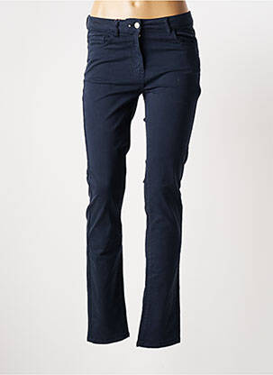 Pantalon slim albastru JULIE GUERLANDE femeie