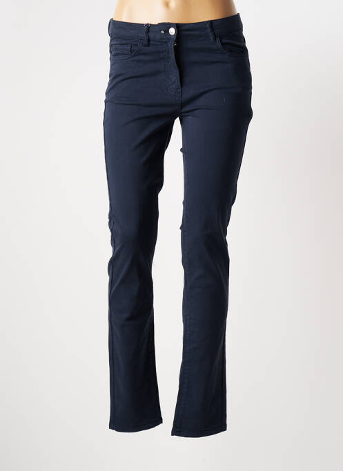 Pantalon slim albastru JULIE GUERLANDE femeie