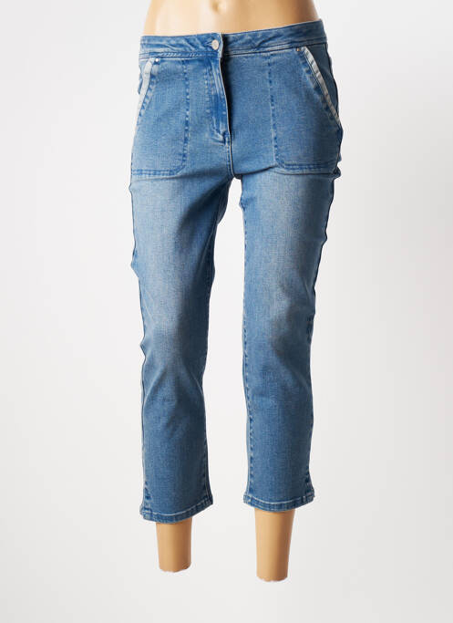Blugi cu croială slim albastru JULIE GUERLANDE femeie