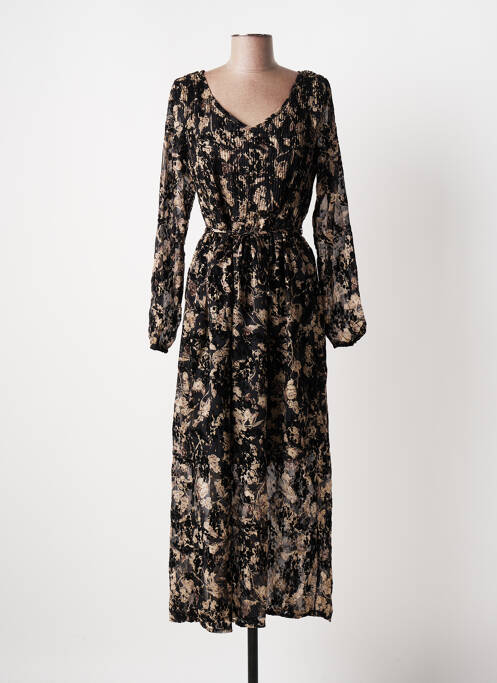 Rochie lungă negru JULIE GUERLANDE femeie