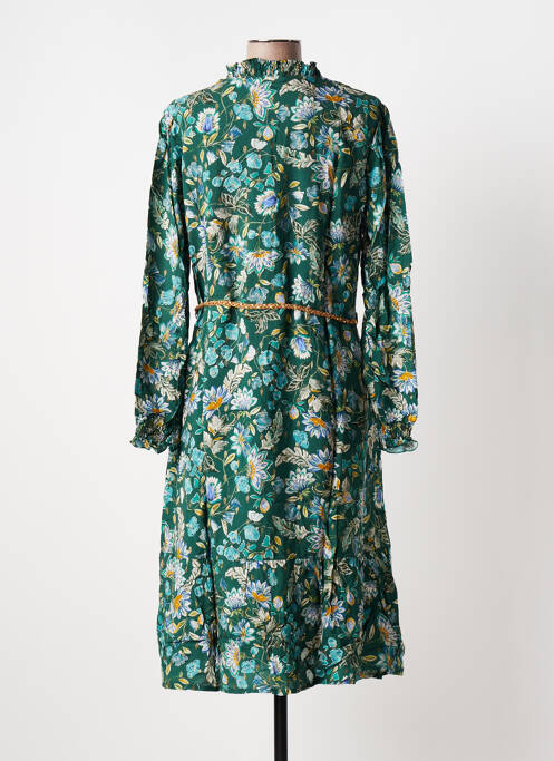 Rochie midi verde JULIE GUERLANDE femeie