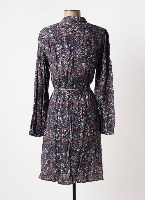 Rochie midi albastru JULIE GUERLANDE femeie