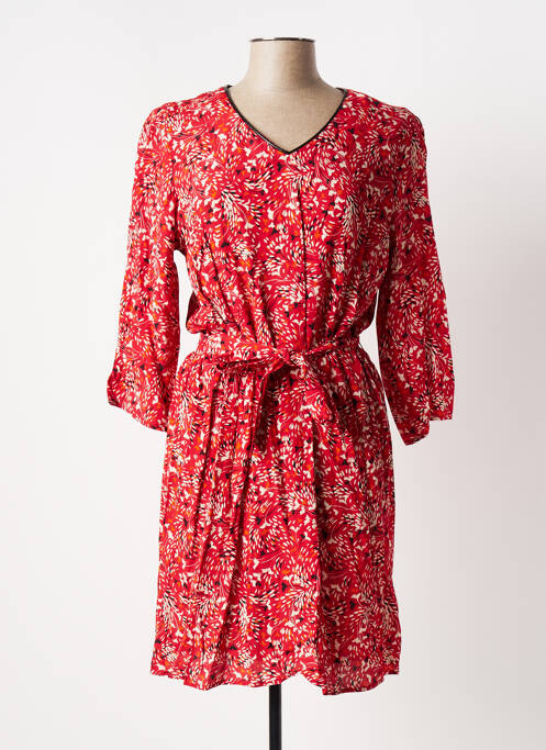 Rochie midi roșu JULIE GUERLANDE femeie