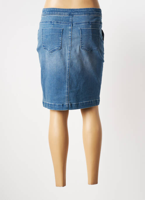 Fustă midi albastru JULIE GUERLANDE femeie