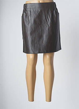 Fustă scurtă maro C'EST BEAU LA VIE femeie