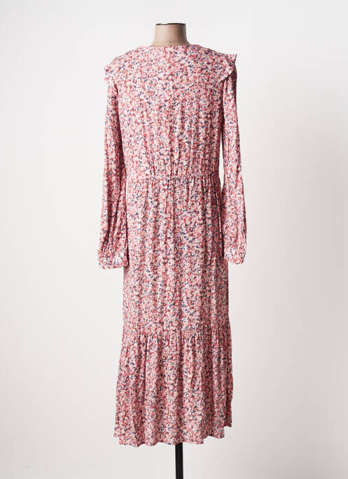 Rochie lungă roz C'EST BEAU LA VIE femeie