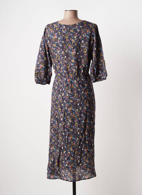 Rochie lungă albastru C'EST BEAU LA VIE femeie