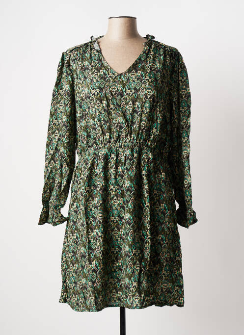 Rochie midi verde C'EST BEAU LA VIE femeie