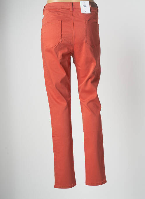 Pantalon slim portocaliu C'EST BEAU LA VIE femeie