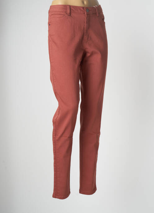 Pantalon slim portocaliu C'EST BEAU LA VIE femeie