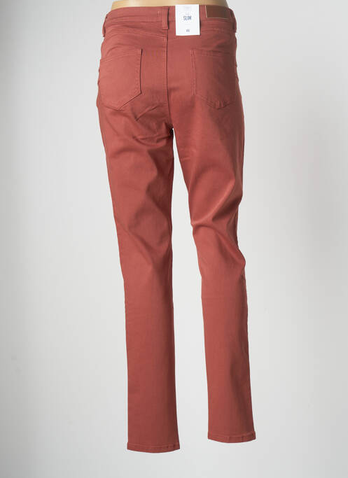 Pantalon slim portocaliu C'EST BEAU LA VIE femeie