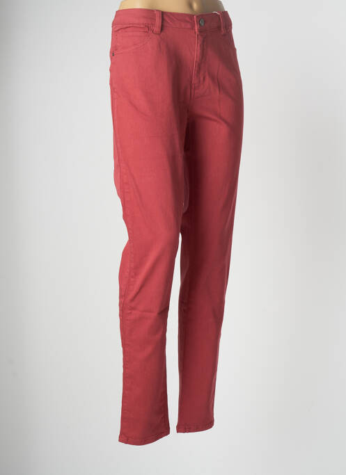 Pantalon slim roșu C'EST BEAU LA VIE femeie