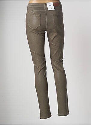 Pantalon slim elasticitate mărime normală verde C'EST BEAU LA VIE femeie