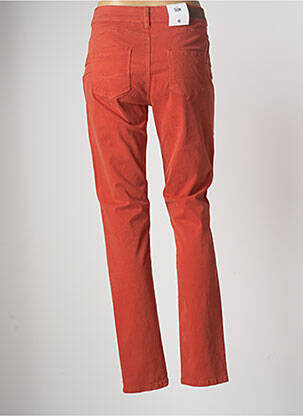 Pantalon slim portocalie C'EST BEAU LA VIE femeie