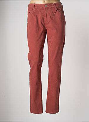 Pantalon slim roșu C'EST BEAU LA VIE femeie
