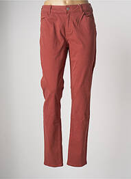 Pantalon slim roșu C'EST BEAU LA VIE femme