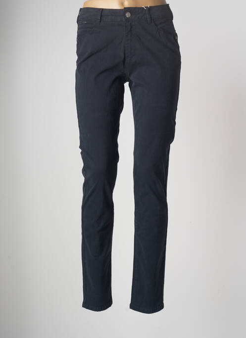 Pantalon slim albastru C'EST BEAU LA VIE femeie